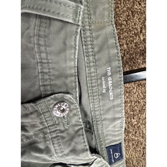 AG Adriano Goldschmied The Graduate Tailored Leg Pants Olive Green Mens 36R - Picture 6 of 10